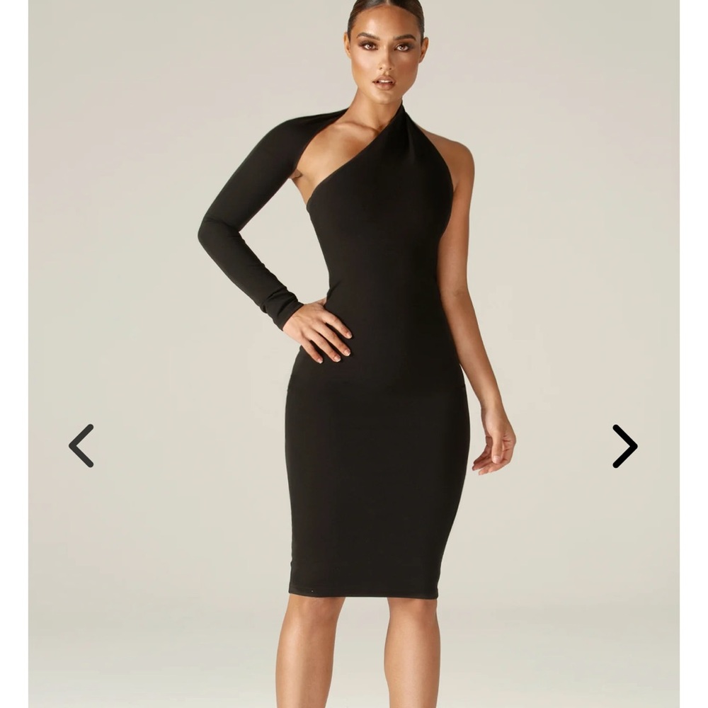 Alieva one shoulder dress. Worn once. Snug fit